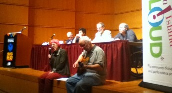 Joan and Gary with Panel